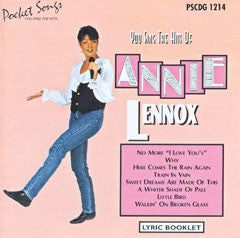PSG-1214 Annie Lennox - Seattle Karaoke - Pocket Songs - English - CDG
