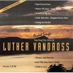 PSG-1276 Luther Vandross - Seattle Karaoke - Pocket Songs - English - CDG