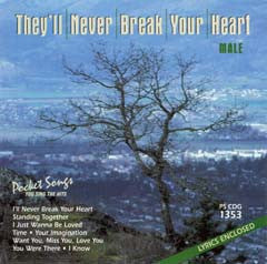 PSG-1353 They'll Never Break your Heart - Seattle Karaoke - Pocket Songs - English - CDG