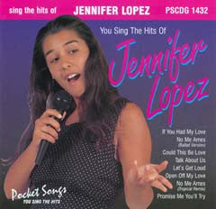 PSG-1432 Jennifer Lopez - Seattle Karaoke - Pocket Songs - English - CDG