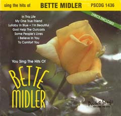 PSG-1436 Bette Midler - Seattle Karaoke - Pocket Songs - English - CDG