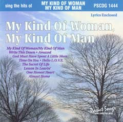 PSG-1444 My Kind of Woman / My Kind of Man - Seattle Karaoke - Pocket Songs - English - CDG