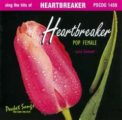 PSG-1459 Heartbreaker - Pop Female - Seattle Karaoke - Pocket Songs - English - CDG