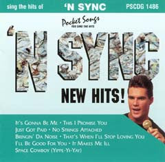 PSG-1486 'N Sync New Hits - Seattle Karaoke - Pocket Songs - English - CDG