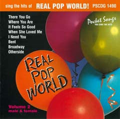 PSG-1490 Real Pop World #2 - Seattle Karaoke - Pocket Songs - English - CDG