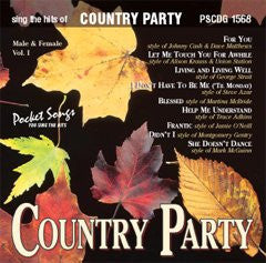 PSG-1568 Country Party - Seattle Karaoke - Pocket Songs - English - CDG