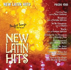 PSG-1593 New Latin Hits - Seattle Karaoke - Pocket Songs - English - CDG