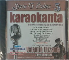 KAR-1505 Valentin Elizalde - Seattle Karaoke - Karaokanta - Spanish - CDG - 1