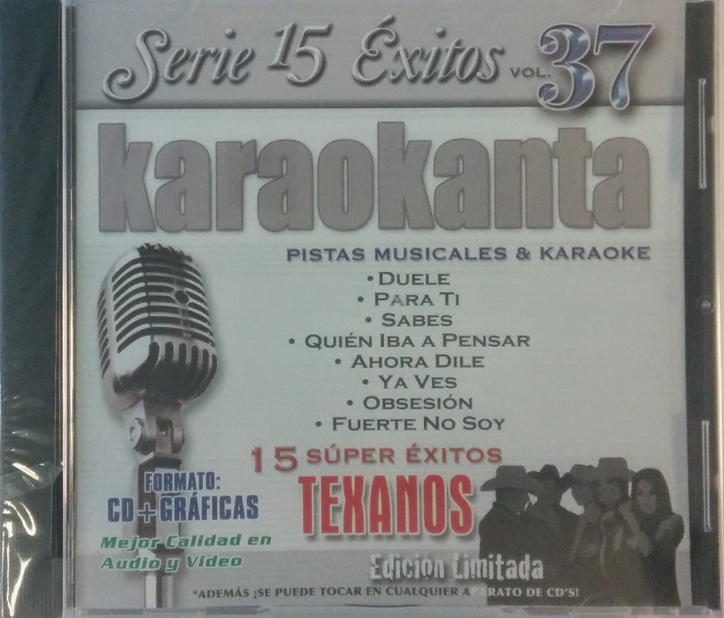 KAR-1537 Texanos - Seattle Karaoke - Karaokanta - Spanish - CDG - 1