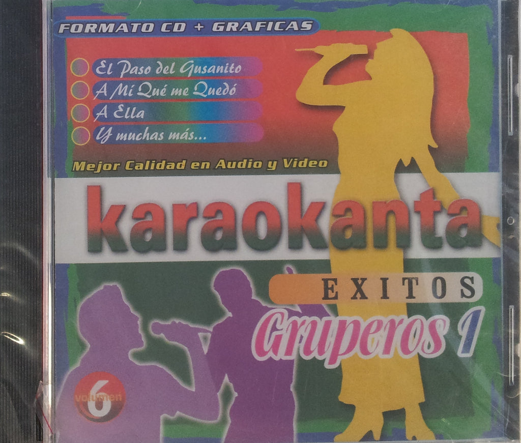 KAR-4006 Gruperos - Seattle Karaoke - Karaokanta - Spanish - CDG - 1