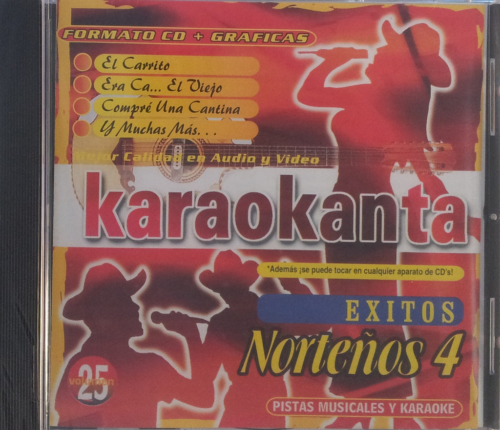 KAR-4025 Nortenos #4 - Seattle Karaoke - Karaokanta - Spanish - CDG - 1