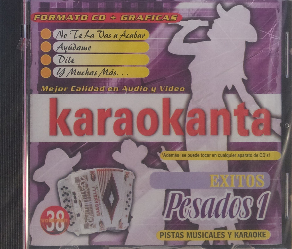 KAR-4038 Pesados - Seattle Karaoke - Karaokanta - Spanish - CDG - 1
