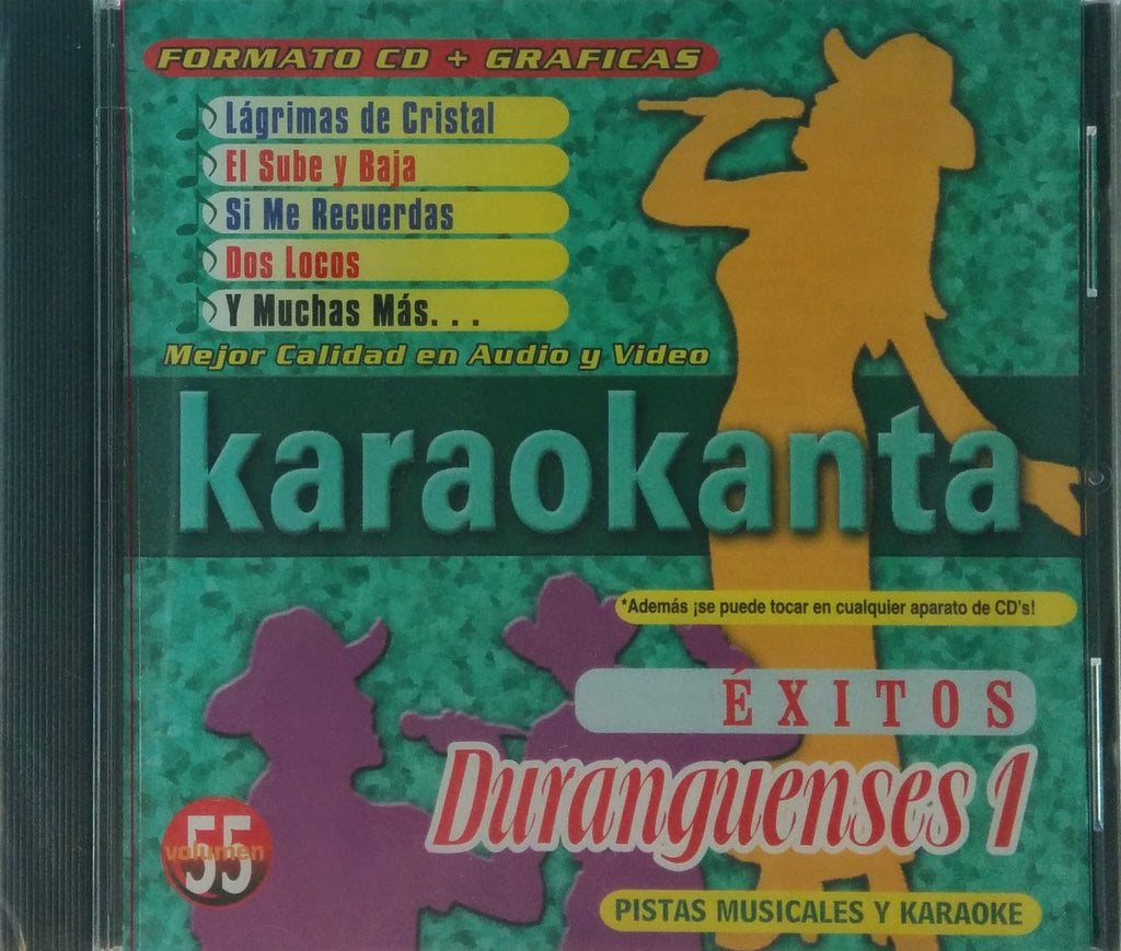 KAR-4055 Duranguenses - Seattle Karaoke - Karaokanta - Spanish - CDG - 1