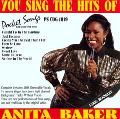 PSG-1019 Anita Baker - Seattle Karaoke - Pocket Songs - English - CDG