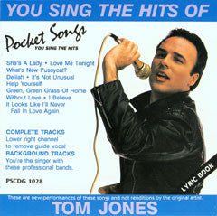 PSG-1028 Hits of Tom Jones - Seattle Karaoke - Pocket Songs - English - CDG