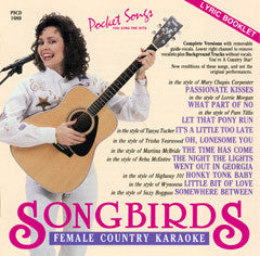 PSG-1089 Female Country - Seattle Karaoke - Pocket Songs - English - CDG