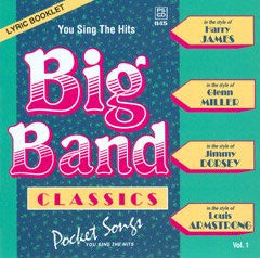 PSG-1145 Big Band Classics - Seattle Karaoke - Pocket Songs - English - CDG