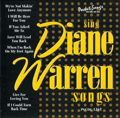 PSG-1261 Diane Warren Songs - Seattle Karaoke - Pocket Songs - English - CDG