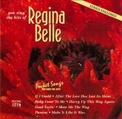 PSG-1279 Regina Belle - Seattle Karaoke - Pocket Songs - English - CDG