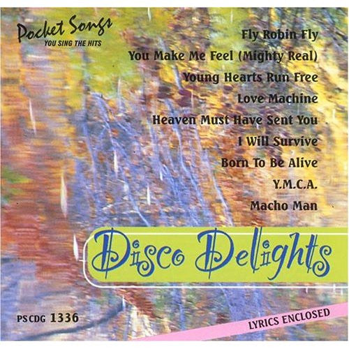 PSG-1336 Disco Delights - Seattle Karaoke - Pocket Songs - English - CDG