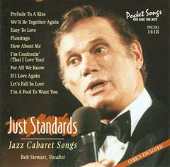 PSG-1418 Just Stanards: Jazz Cabaret Songs - Seattle Karaoke - Pocket Songs - English - CDG