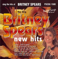 PSG-1500 Britney Spears - Seattle Karaoke - Pocket Songs - English - CDG