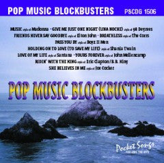 PSG-1506 Pop Music Blockbusters - Seattle Karaoke - Pocket Songs - English - CDG