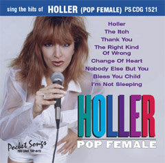 PSG-1521 Holler - Pop Female - Seattle Karaoke - Pocket Songs - English - CDG