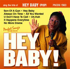 PSG-1563 Hey Baby! (Pop) - Seattle Karaoke - Pocket Songs - English - CDG