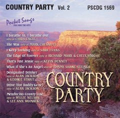 PSG-1569 Country Party #2 - Seattle Karaoke - Pocket Songs - English - CDG
