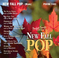 PSG-1582 New Fall Pop (Male) - Seattle Karaoke - Pocket Songs - English - CDG