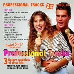 PSG-6011 Professional Tracks - Seattle Karaoke - Pocket Songs - English - CDG