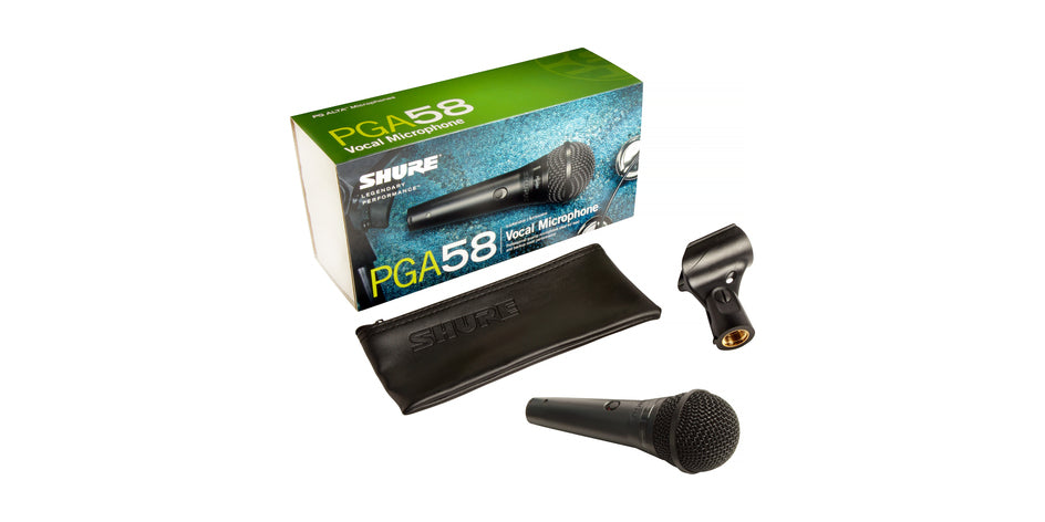 PGA-58 Shure Vocal Microphone with 15' Cord