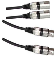 ADC203J 33ft Dual XLR Male to XLR Female - Seattle Karaoke - Audio 2000s - Microphone Cable