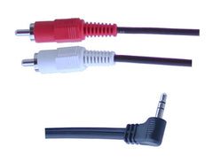 ADC-2114P 3.5mm to RCA Left/Right Audio Cable (10ft) - Seattle Karaoke - Audio 2000 - Accessories