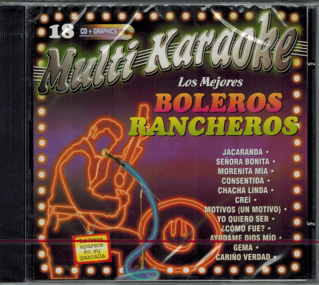OKE-018 Boleros Rancheros - Seattle Karaoke - Multi Karaoke - Spanish - CDG