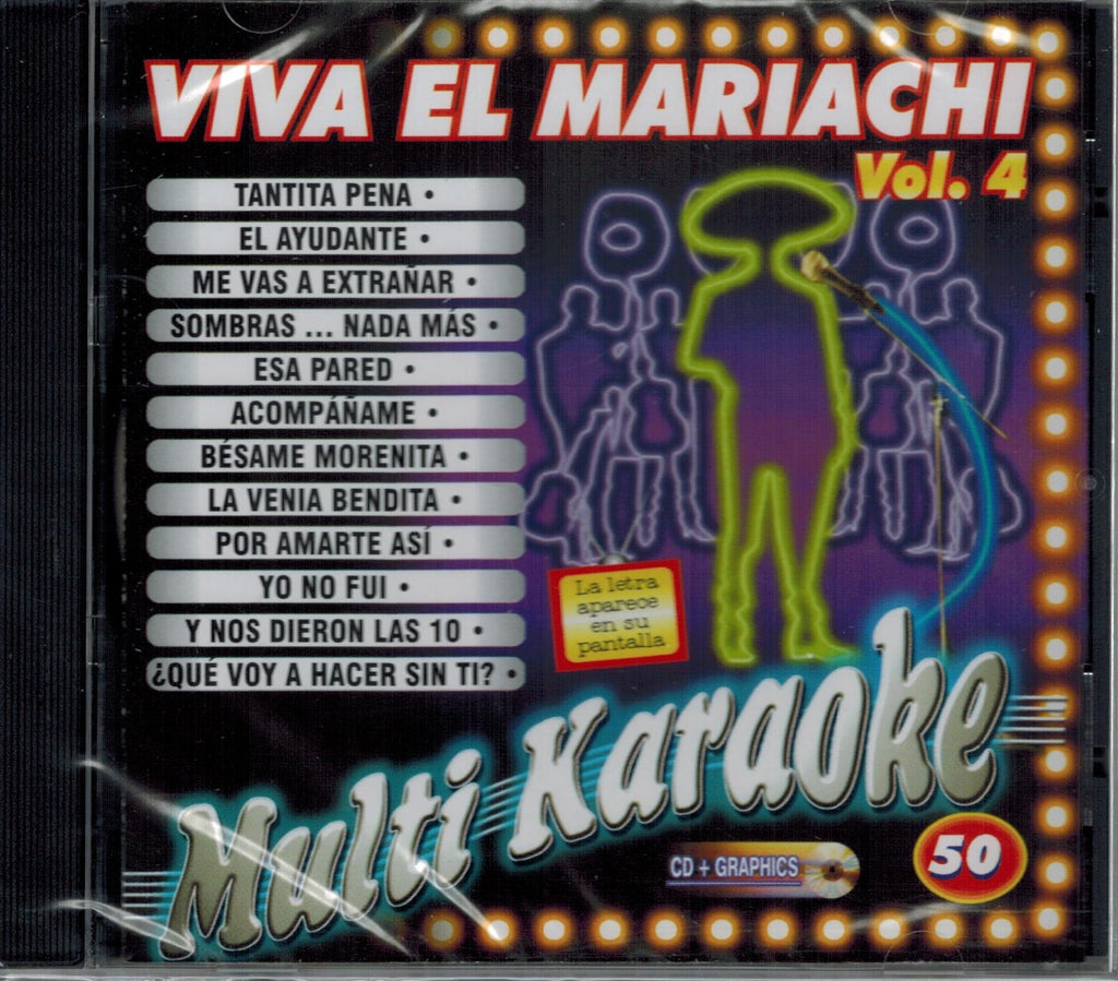 OKE-050 Viva El Mariachi #4 - Seattle Karaoke - Multi Karaoke - Spanish - CDG