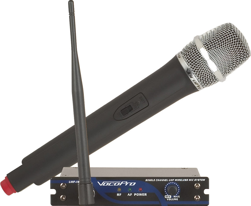 UHF Wireless Microphone - Seattle Karaoke - Rental - Microphones & Stands