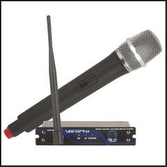 VocoPro: UHF-18<br>Wireless UHF Single Microphone System